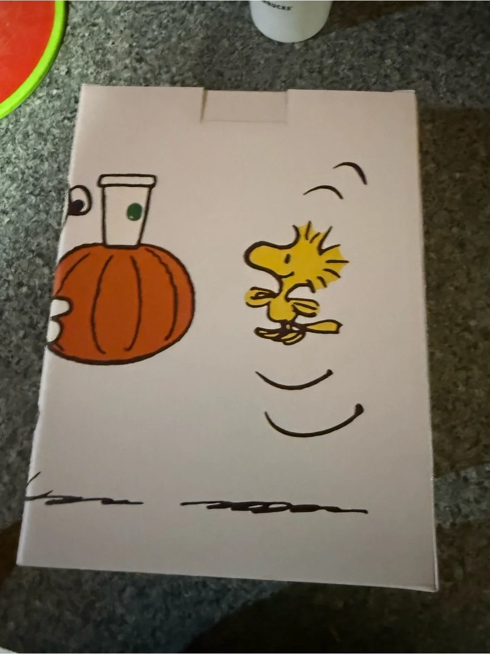 Starbucks collaboration peanuts